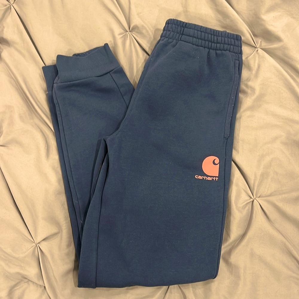 Girls Fleece Carhartt Logo Joggers